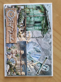 3Quarter Designs Coastal Boardwalk 6x4 Card Pack-8