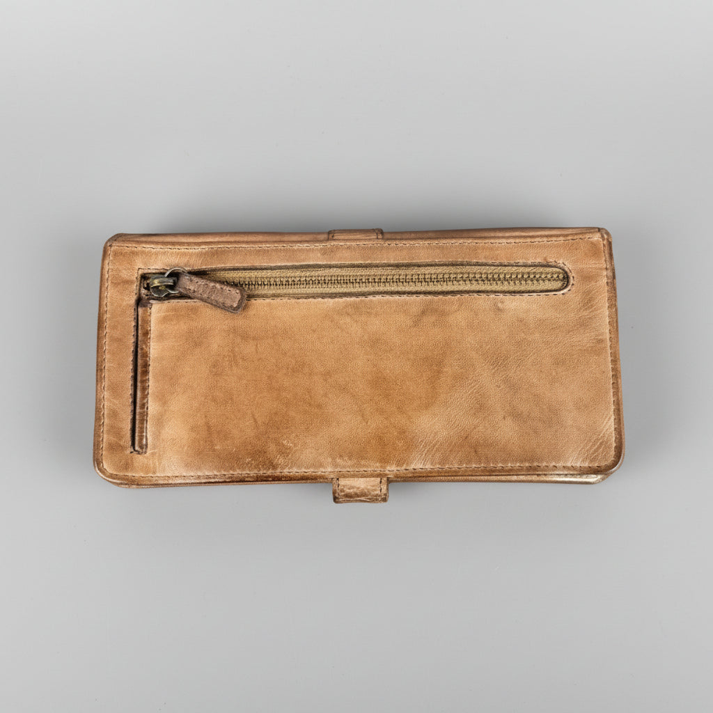 MET Women's Snap Tab Leather Wallet-7