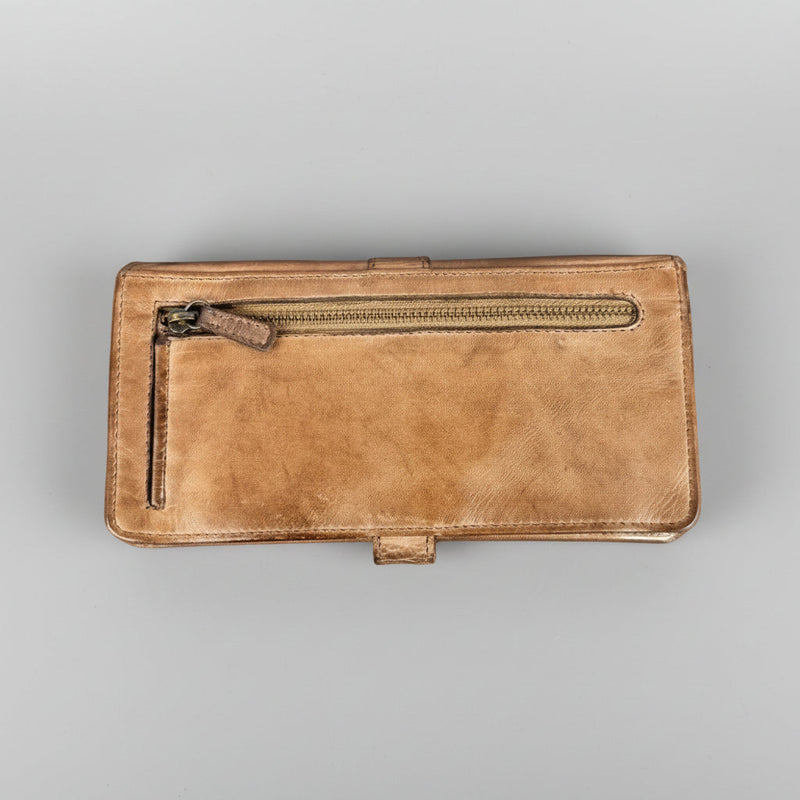 MET Women's Snap Tab Leather Wallet-7