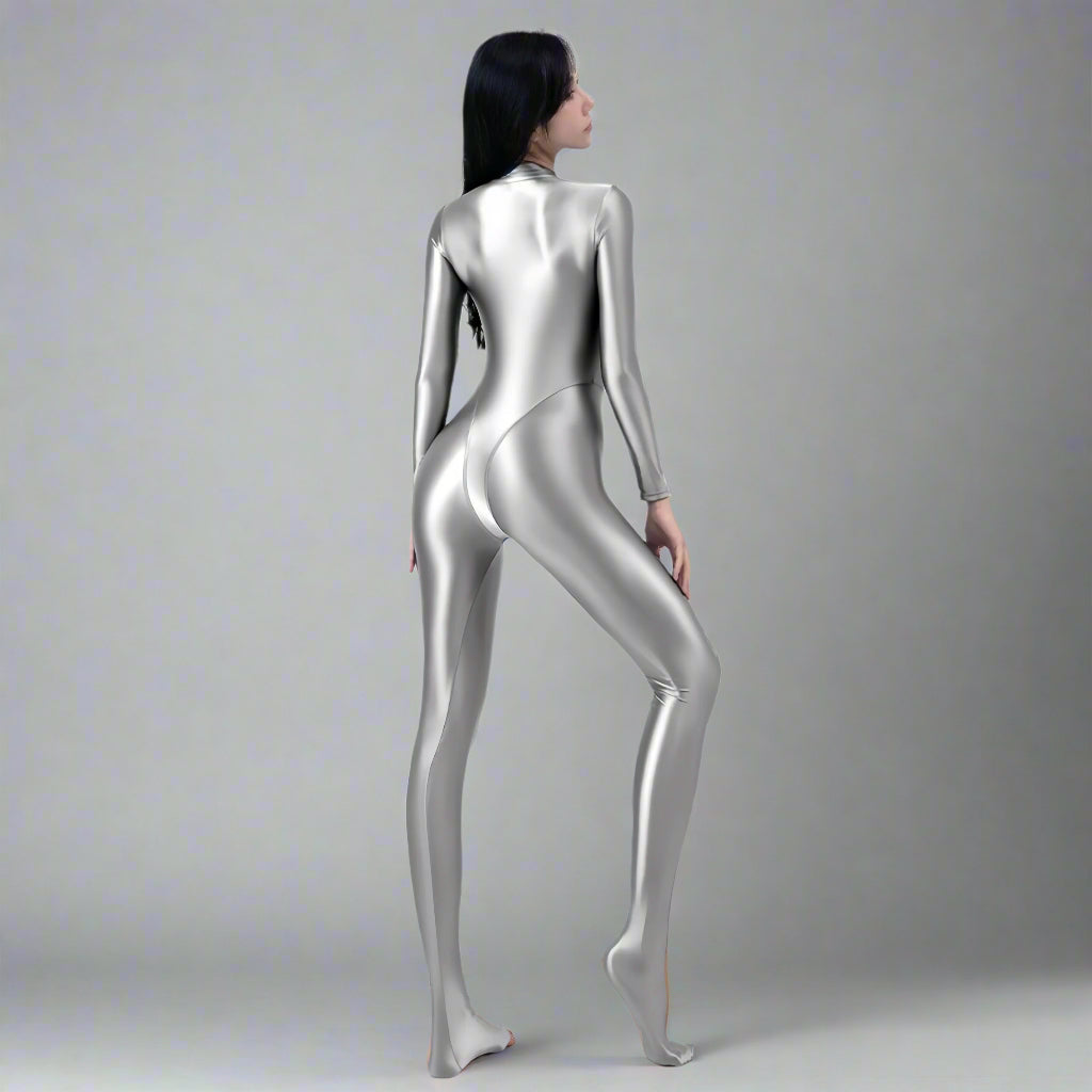 AMORESY Celestia Series Front-Zip Catsuit - Classic Colors-4