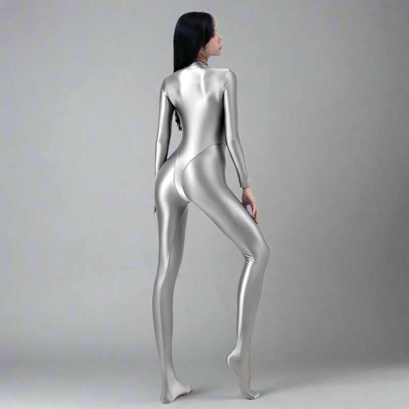 AMORESY Celestia Series Front-Zip Catsuit - Classic Colors-4