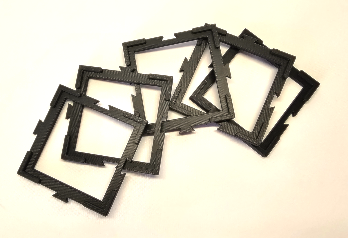 Dice Throne Adventures - Tile holders with storage tower