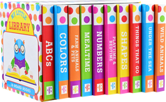 Peter Pauper Press - My Little Library (Set of 10 Board Books) - Ages 0–3-1