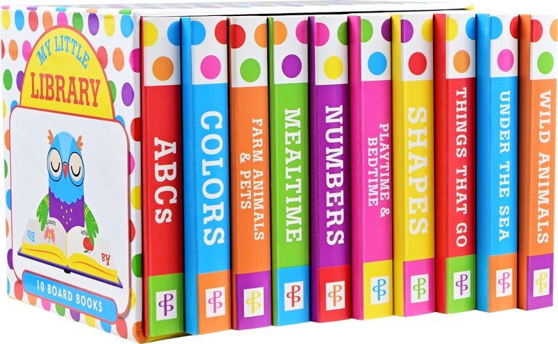 Peter Pauper Press - My Little Library (Set of 10 Board Books) - Ages 0–3-1