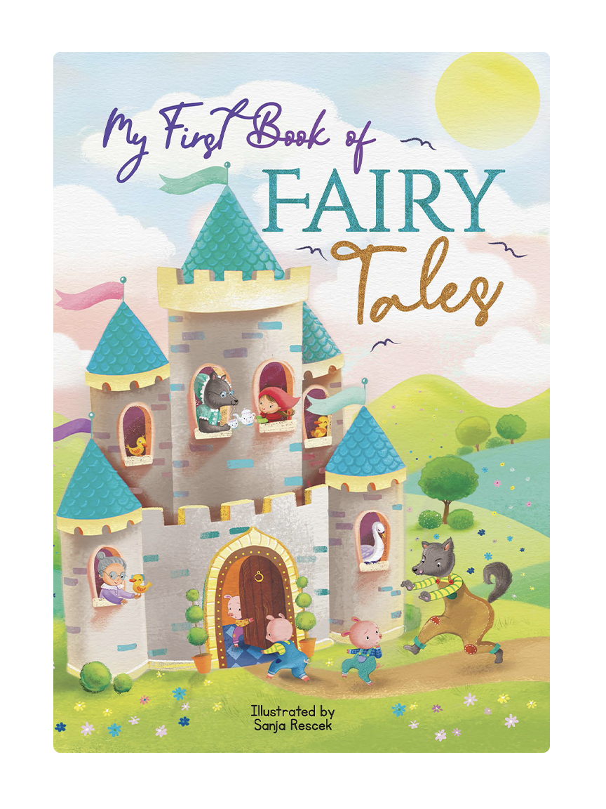 Little Hippo Books - My First Book of Fairy Tales - Children's Padded Board Book - Ages 0–5-1