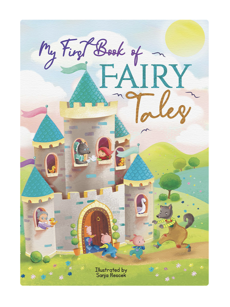 Little Hippo Books - My First Book of Fairy Tales - Children's Padded Board Book - Ages 0–5-1