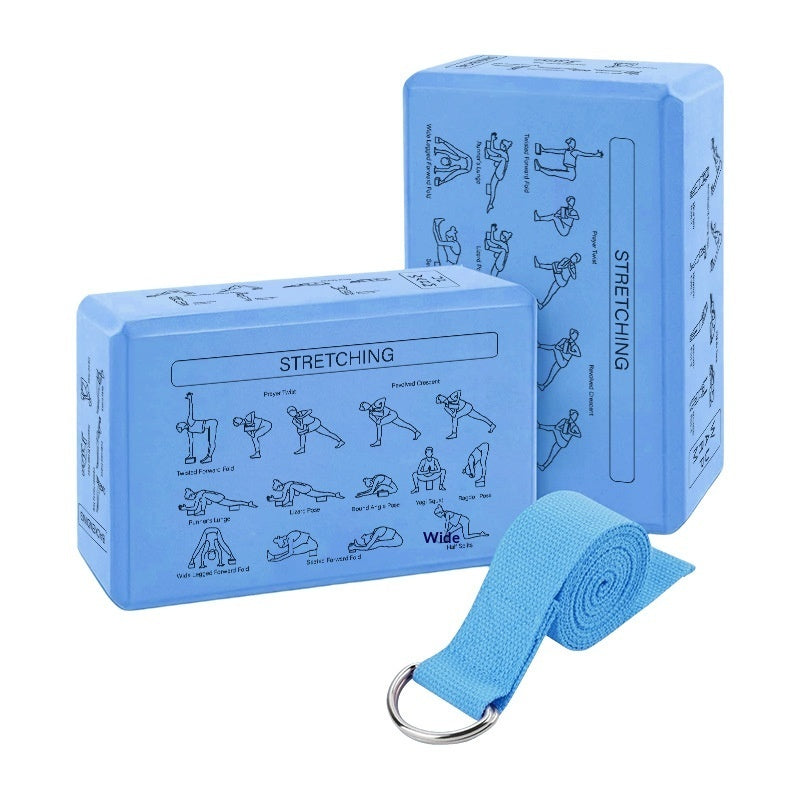Wholesale EVA Yoga Block & Stretch Band Set – Yoga & Dance Training Accessories-3