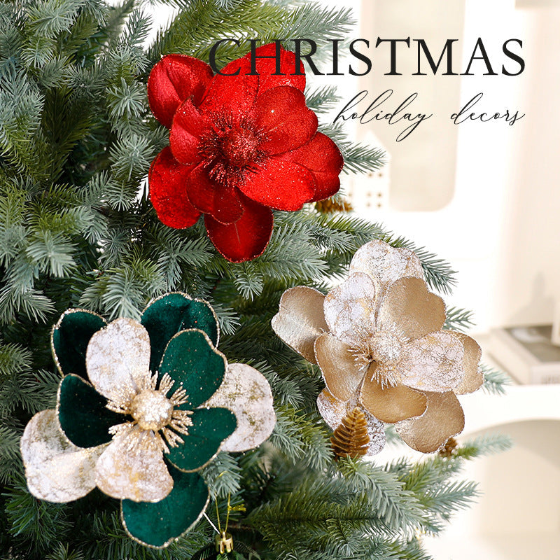 Christmas Flower Ornaments-1