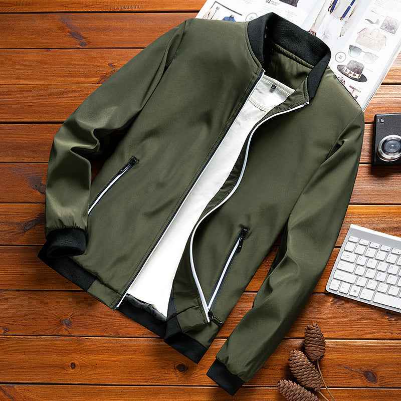 Autumn New Versatile Top Men's Coat-2
