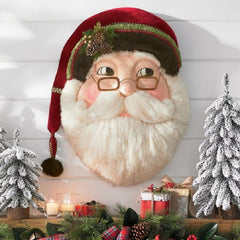 Wooden Santa's House Number Wall Decoration-4