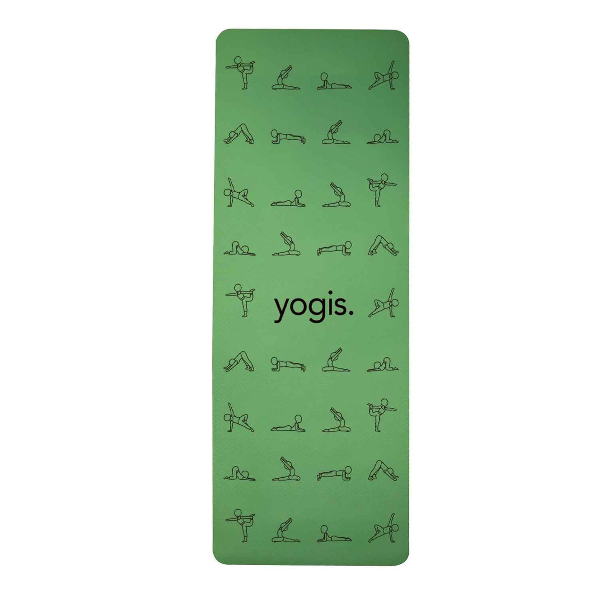 Yoga Mat Posture Line Non-Slip TPE Fitness Mat – Beginner Support &amp; Alignment Guide-2