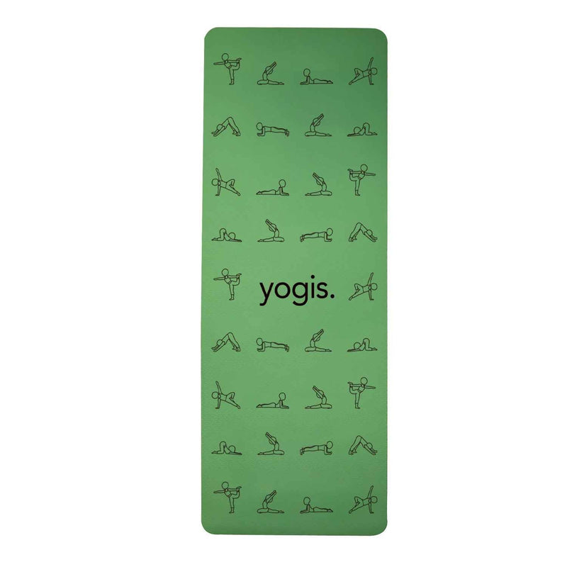 Yoga Mat Posture Line Non-Slip TPE Fitness Mat – Beginner Support &amp; Alignment Guide-2