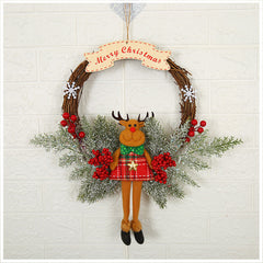 Christmas Decorations Garland Wreath-13
