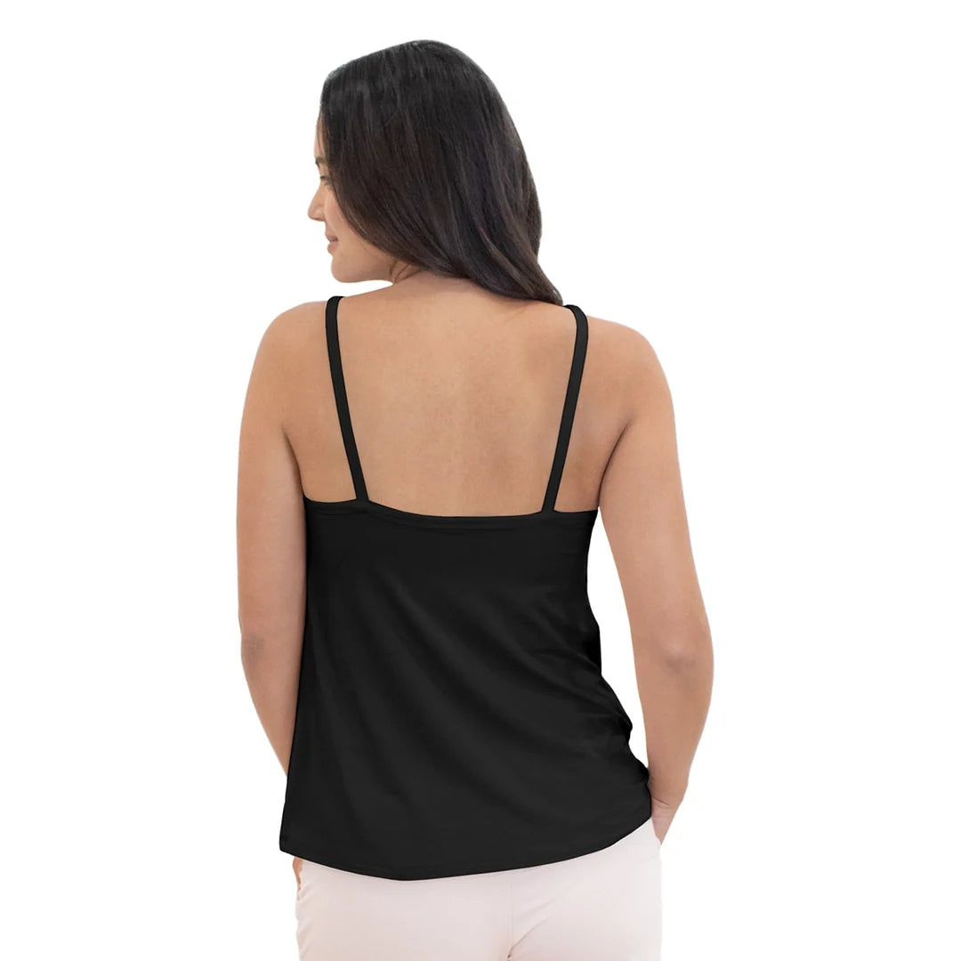 Bamboo Lounge Around Nursing & Maternity Tank-3