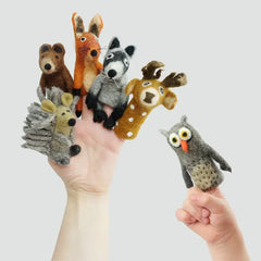 The Winding Road - Ethically-sourced Handmade Finger Puppets - Fair trade from Nepal - Ages 0+-1
