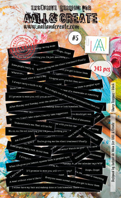 AALL and Create Ephemera - 005 - Sharp Tongues Black-1