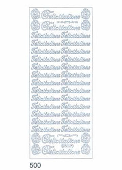Deco Stickers - Felicitations-1