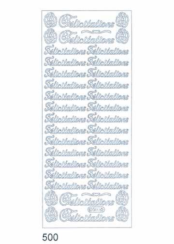 Deco Stickers - Felicitations-1