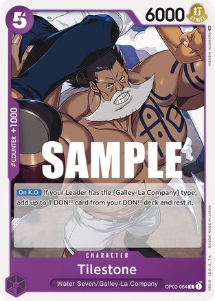 Tilestone (OP03-064) - Pillars of Strength-1