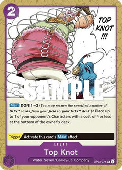 Top Knot (OP03-074) - Pillars of Strength-1