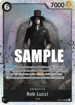 Rob Lucci (092) (OP03-092) - Pillars of Strength Foil-1