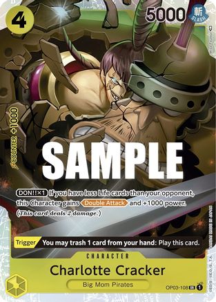 Charlotte Cracker (OP03-108) - Pillars of Strength Foil-1