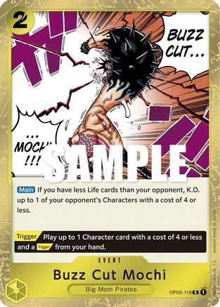 Buzz Cut Mochi (OP03-119) - Pillars of Strength Foil-1