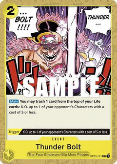 Thunder Bolt (OP03-121) - Pillars of Strength-1