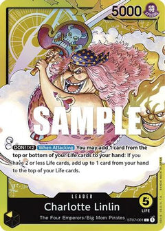 Charlotte Linlin (ST07-001) - Starter Deck 7: Big Mom Pirates Foil-1