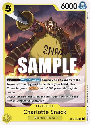 Charlotte Snack (ST07-004) - Starter Deck 7: Big Mom Pirates-1