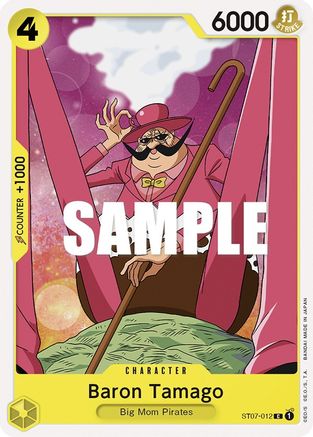 Baron Tamago (ST07-012) - Starter Deck 7: Big Mom Pirates-1