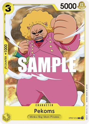 Pekoms (ST07-014) - Starter Deck 7: Big Mom Pirates-1