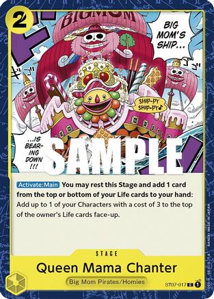Queen Mama Chanter (ST07-017) - Starter Deck 7: Big Mom Pirates-1