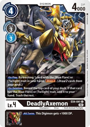 DeadlyAxemon (EX4-041) - Alternative Being Booster-1