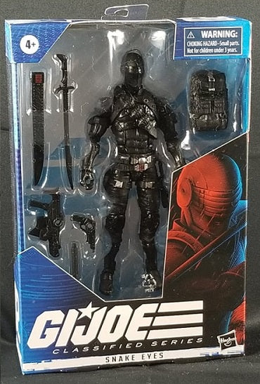 G.I. Joe Classified Series – Snake Eyes 6-Inch Action Figure (#02) (UPC: 5010993662395)