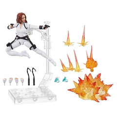 Marvel Legends Black Widow (White Outfit) 6-Inch Deluxe Action Figure – Movie Edition-3