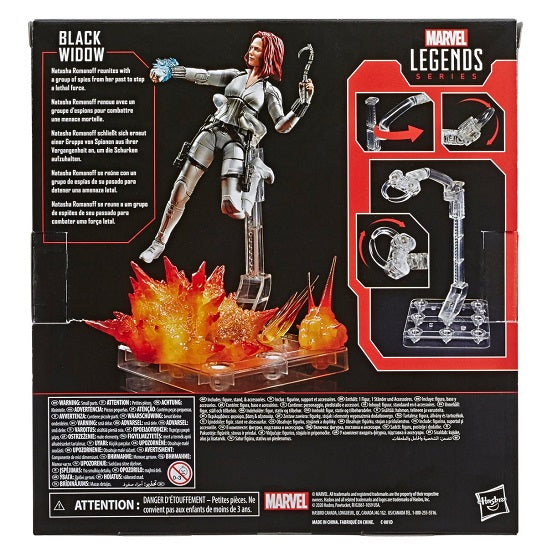 Marvel Legends Black Widow (White Outfit) 6-Inch Deluxe Action Figure – Movie Edition-2