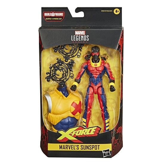 Figura de acción de Sunspot de Marvel Legends (UPC: 5010993697090)