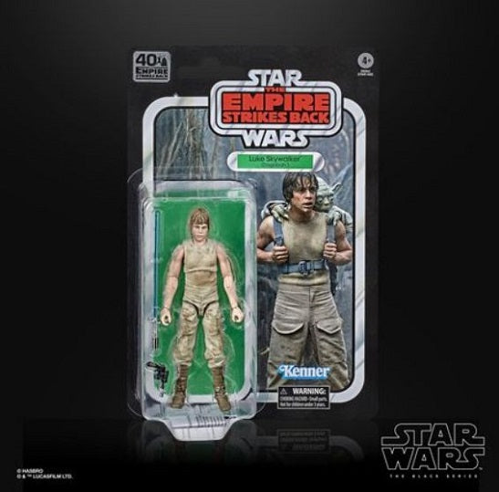 Star Wars The Black Series – Luke Skywalker (Dagobah) Figura de acción de 15 cm – 40.º aniversario (UPC: 5010993714940)