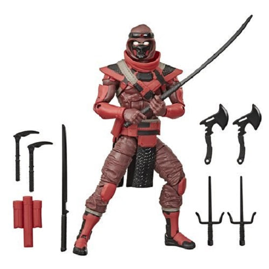 G.I. Joe Classified Series – Red Ninja 6-Inch Action Figure (#08) (UPC: 5010993725687)