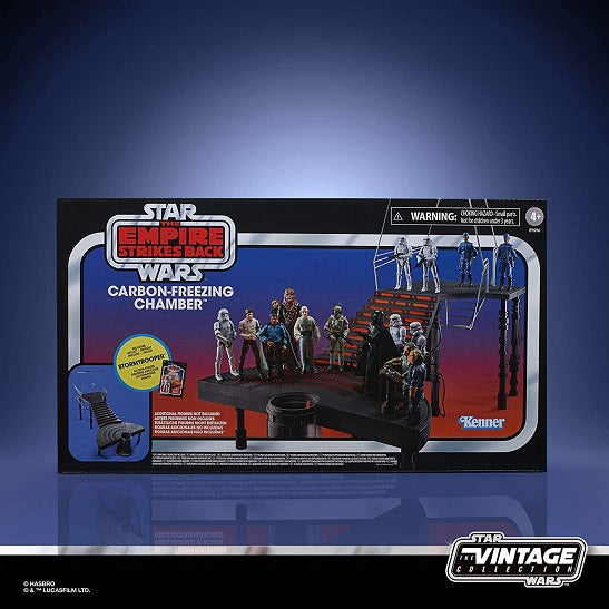 Star Wars The Vintage Collection – Playset de la Cámara de Congelación de Carbono con Stormtrooper (UPC: 5010993729982)