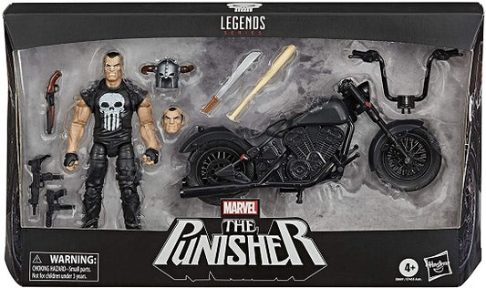 Marvel Legends Series – The Punisher 6-Inch Action Figure with Motorcycle (UPC: 5010993733453)