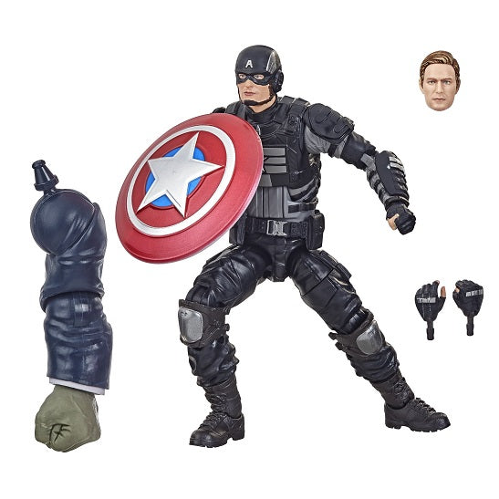 Marvel Legends Figura de acción de 6 pulgadas de Captain America de Marvel – Serie BAF Joe Fixit (UPC: 5010993734184)