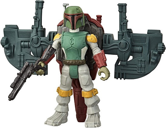 Star Wars Mission Fleet Boba Fett: Captura en las Nubes Figura y Vehículo (UPC: 5010993736997)