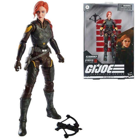 G.I. Joe Classified Series: G.I. Joe Origins – Scarlett 6-Inch Action Figure (#20) (UPC: 5010993738311)