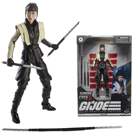 G.I. Joe Classified Series: G.I. Joe Origins – Akiko 6-Inch Action Figure (#18) (UPC: 5010993738359)