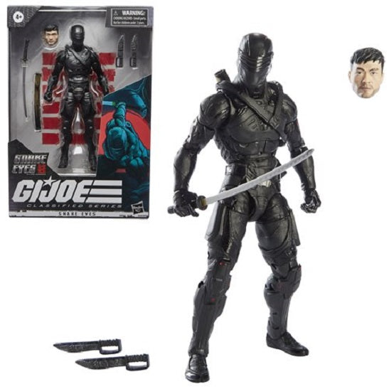 G.I. Joe Classified Series: G.I. Joe Origins – Snake Eyes 6-Inch Action Figure (#16) (UPC: 5010993738373)