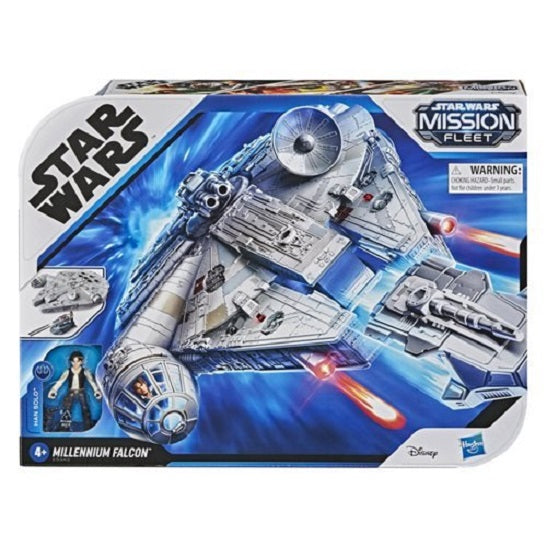 Star Wars Mission Fleet Vehículo Halcón Milenario de Han Solo (UPC: 5010993740871)