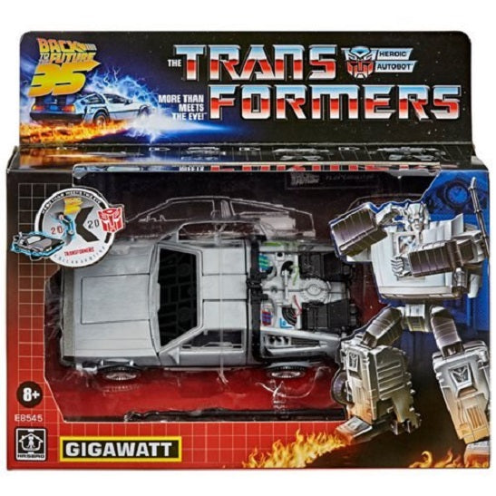 Transformers Collaborative – Gigawatt (Back to the Future Mash-Up) (UPC: 5010993743520)