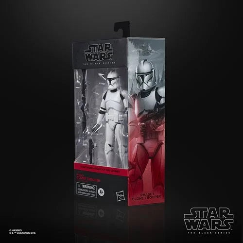Star Wars The Black Series – Soldado Clon (El Ataque de los Clones) Figura de Acción de 6 Pulgadas (UPC: 5010993754687)